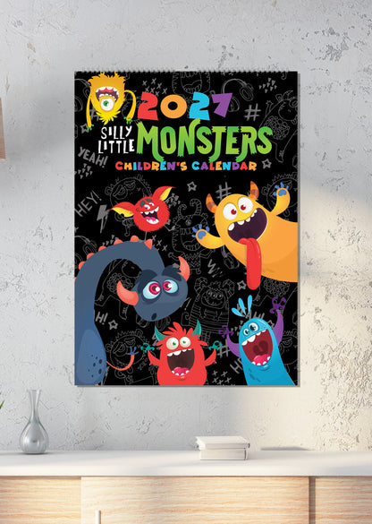 Silly Little Monsters - A3 Calendar 2027