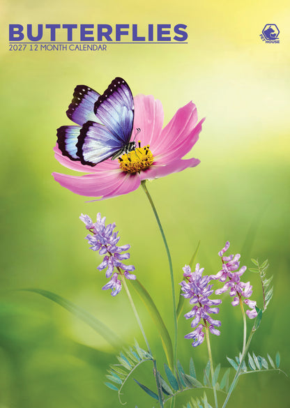 Butterflies - A3 Calendar 2027