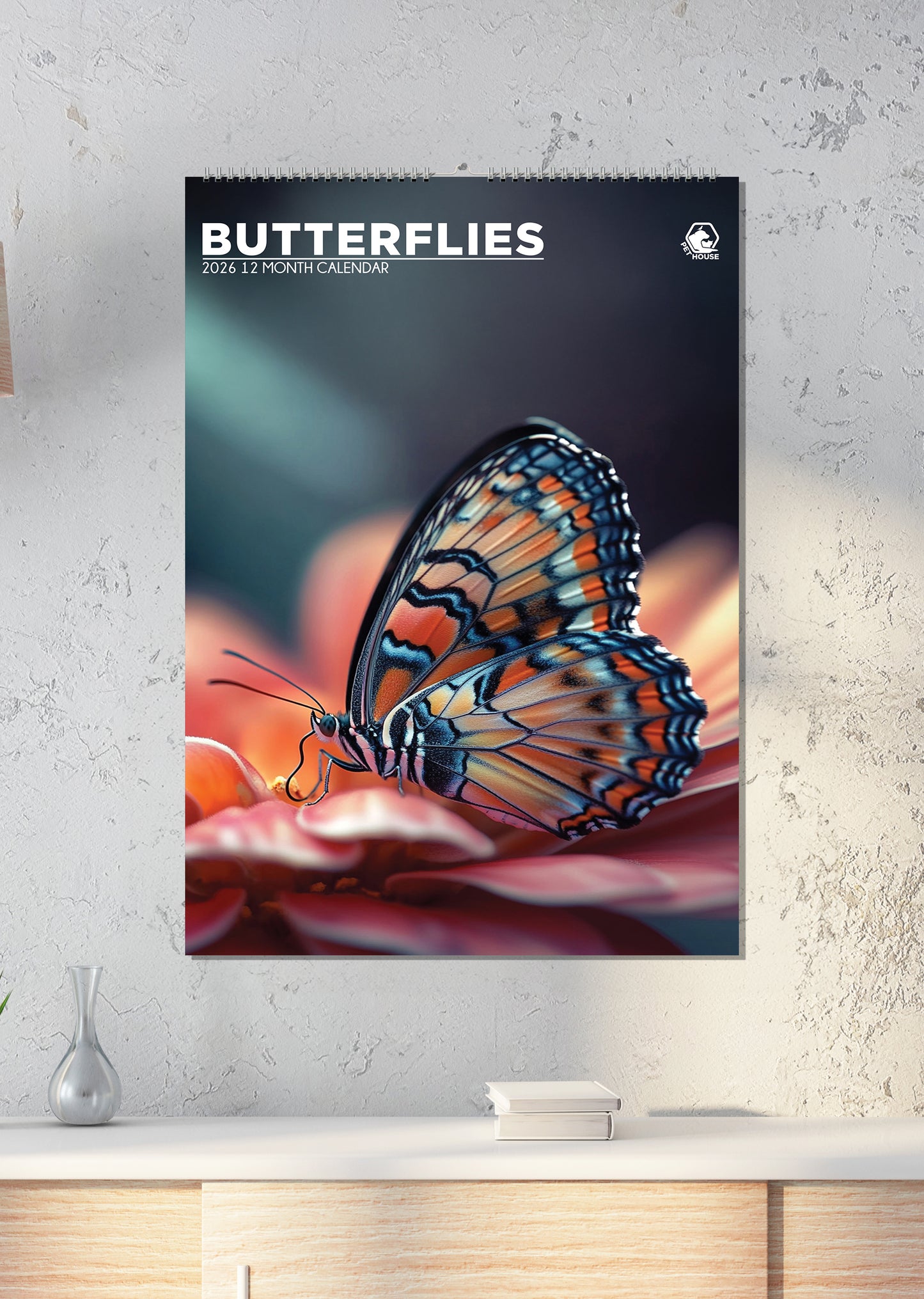 Butterflies - A3 Calendar 2026