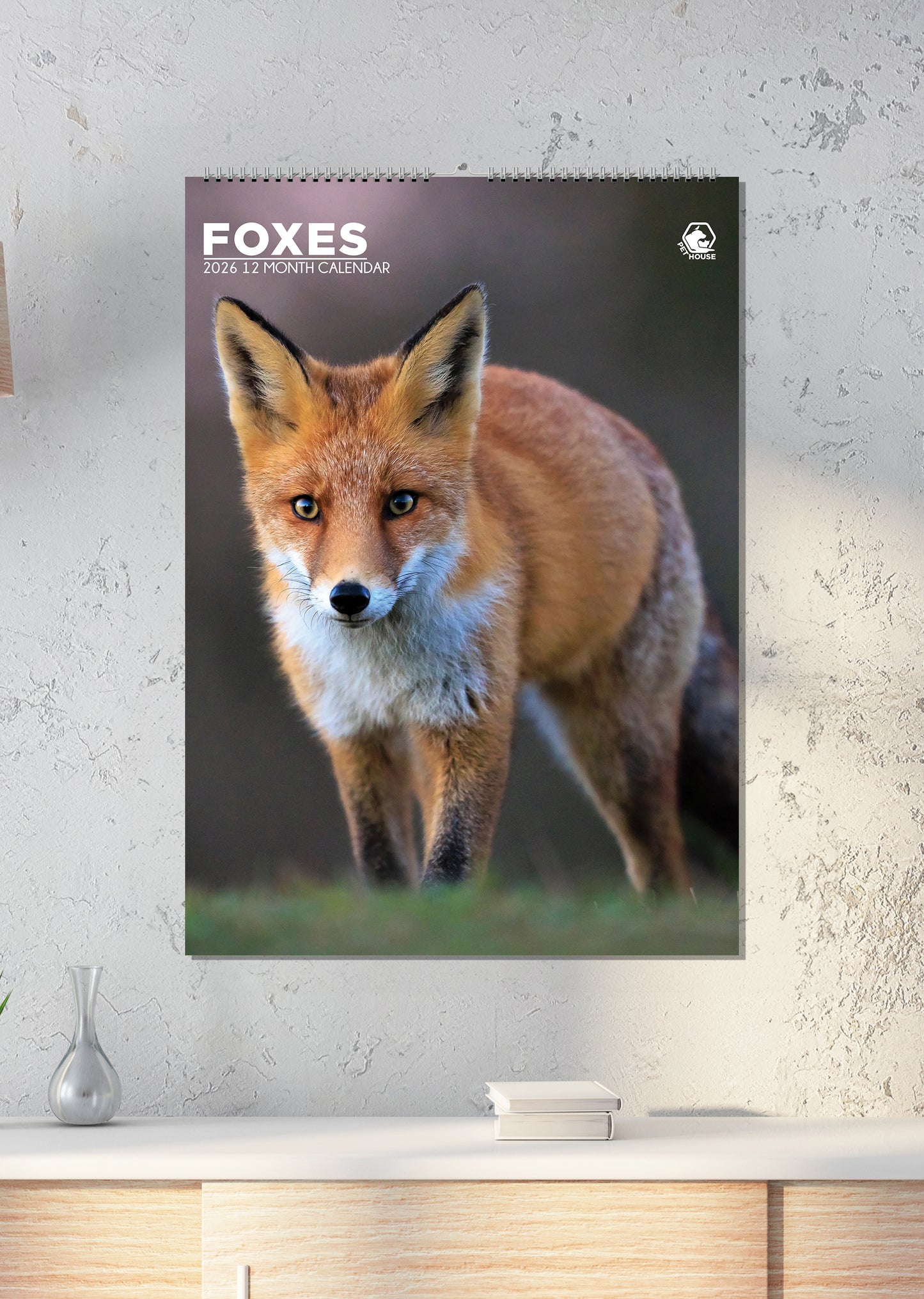 Foxes - A3 Calendar 2026