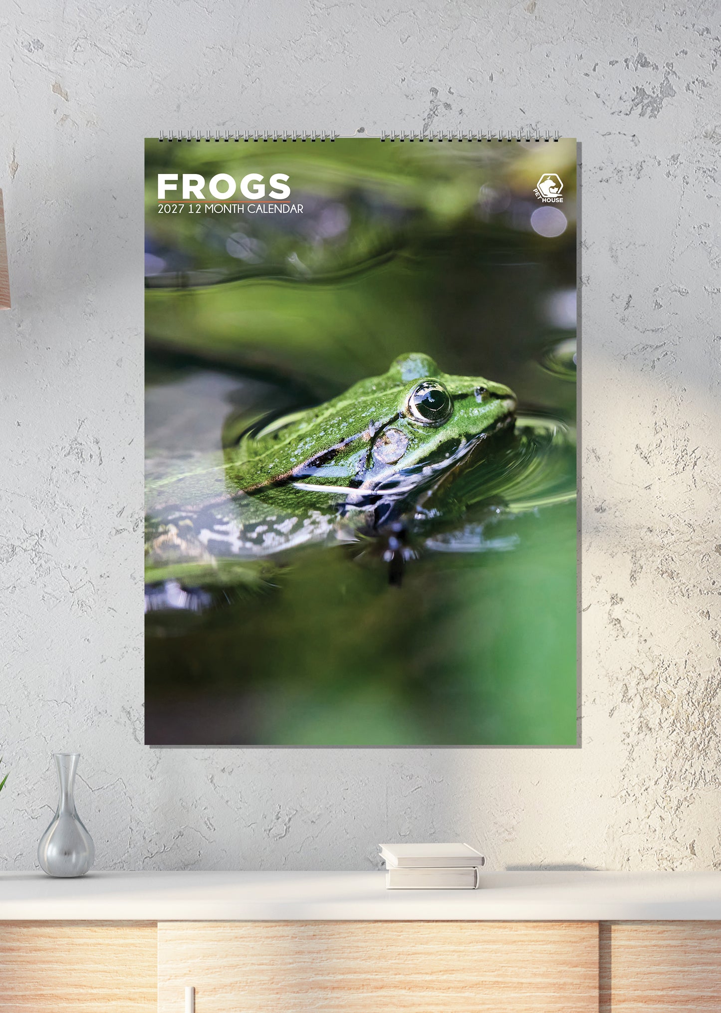 Frogs - A3 Calendar 2027
