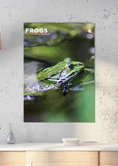 Frogs - A3 Calendar 2027