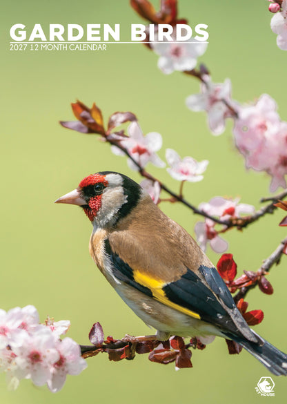 Garden Birds - A3 Calendar 2027