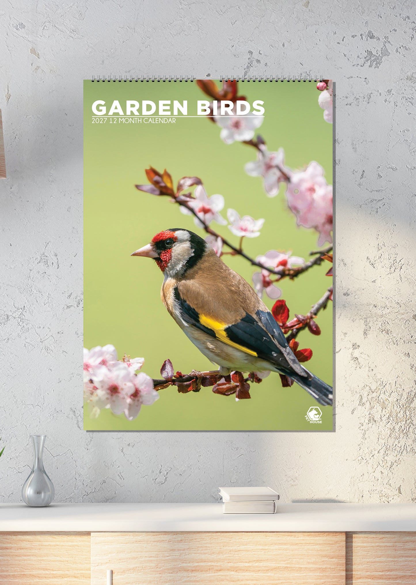 Garden Birds - A3 Calendar 2027