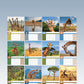 Giraffes Calendar 2025