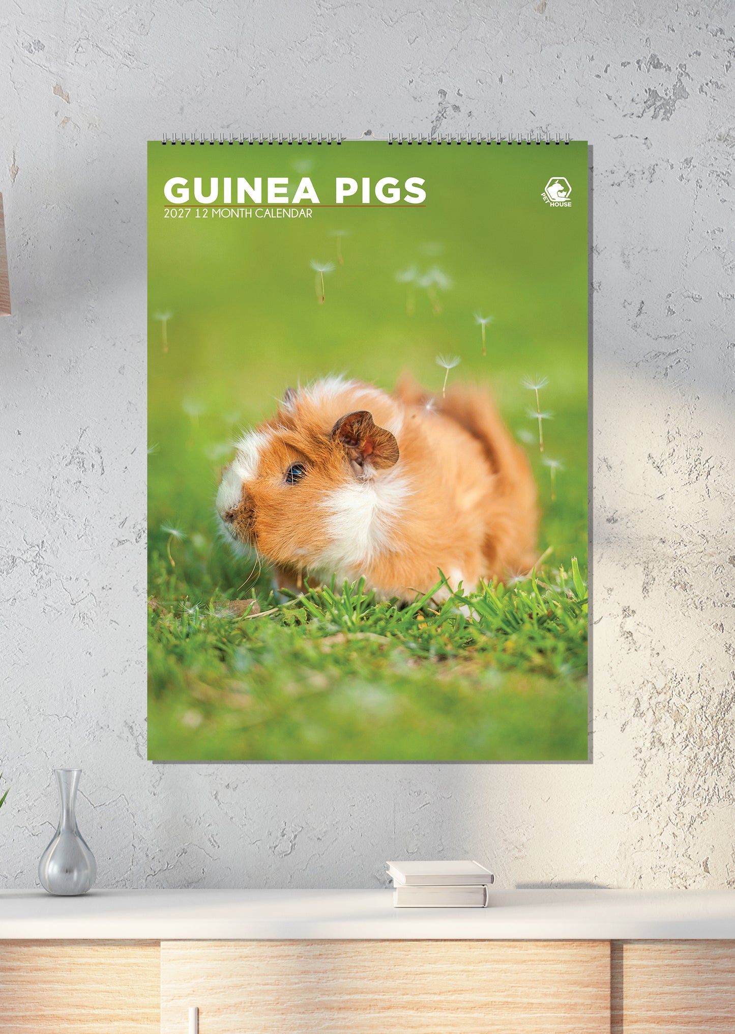 Guinea Pigs - A3 Calendar 2027