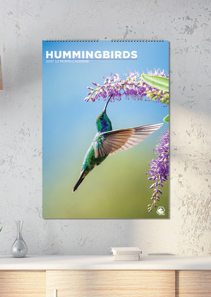 Hummingbirds - A3 Calendar 2027
