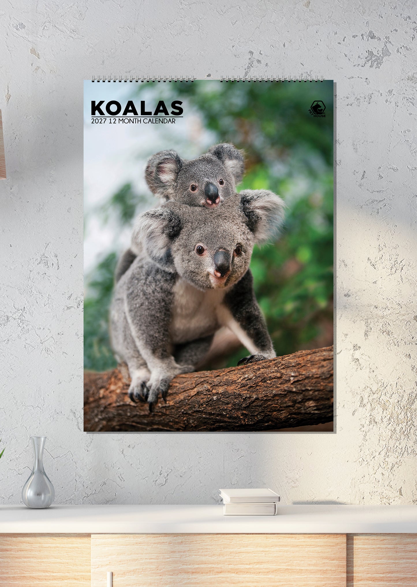 Koalas - A3 Calendar 2027