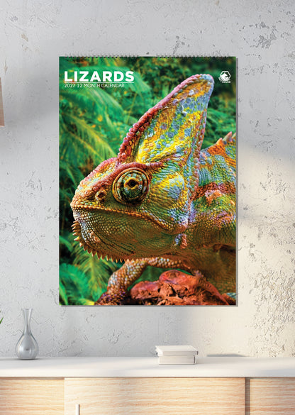 Lizards - A3 Calendar 2027