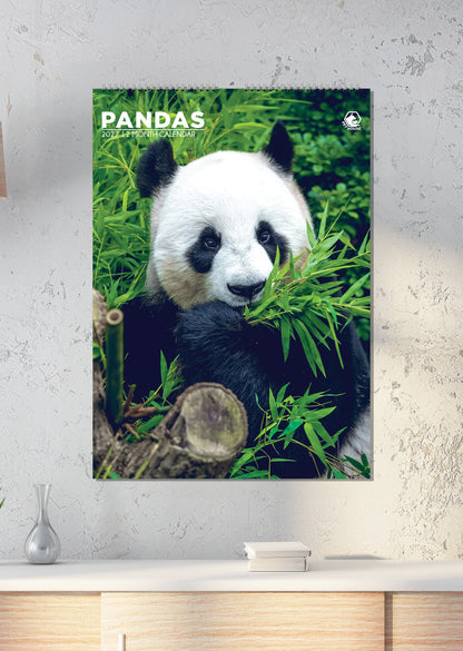 Pandas - A3 Calendar 2027