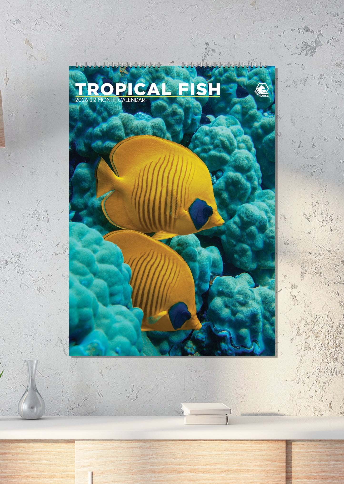 Tropical Fish - A3 Calendar 2026
