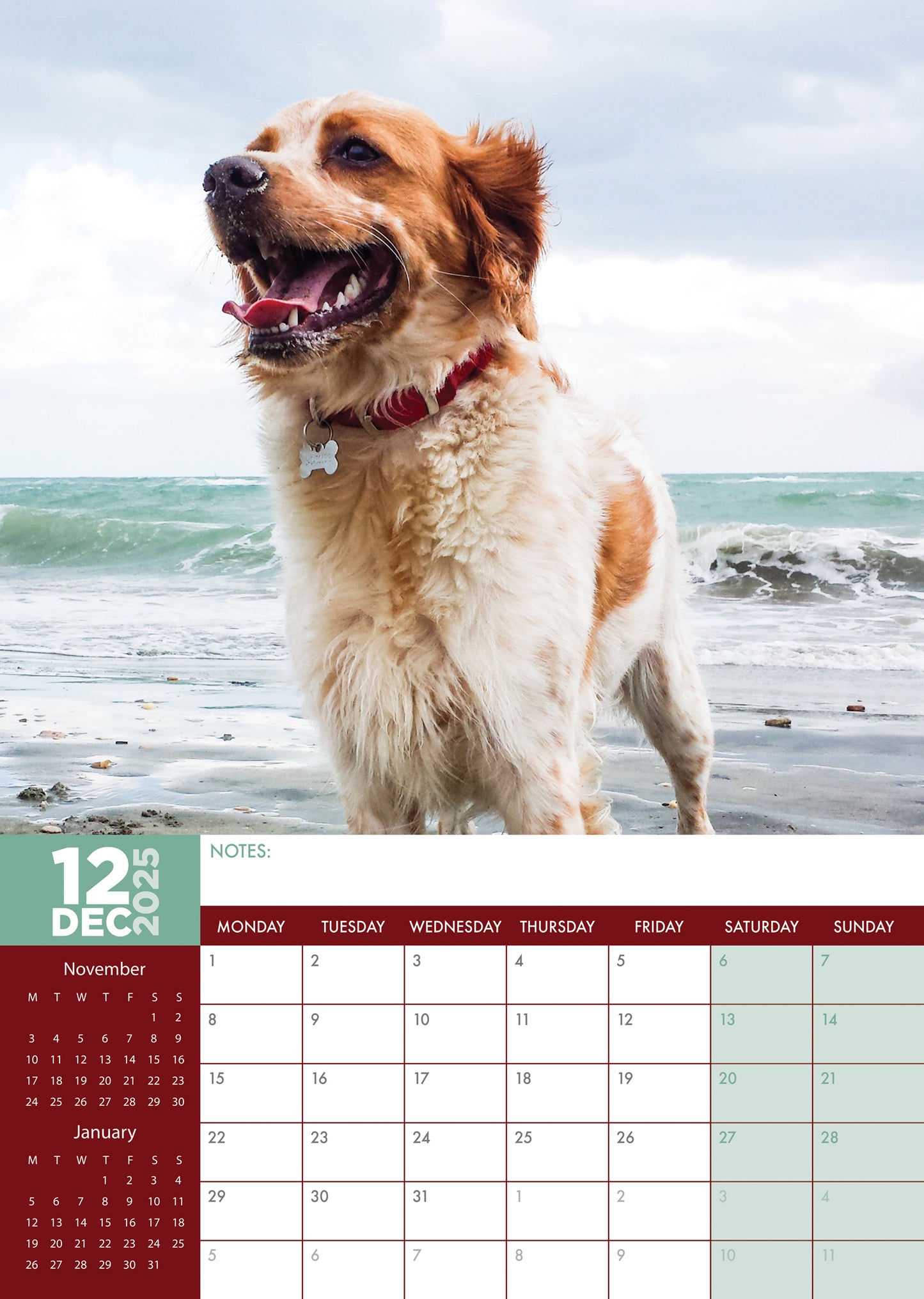 Brittany Calendar 2025
