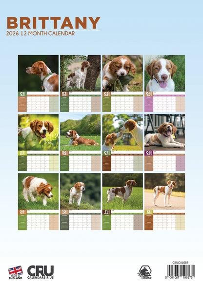 Brittany - A3 Calendar 2026