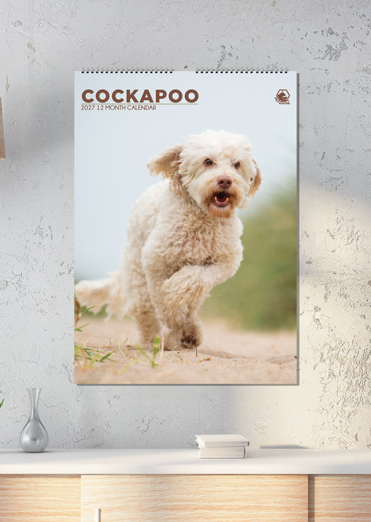 Cockapoo - A3 Calendar 2027