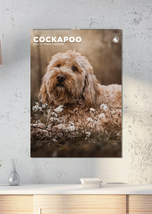 Cockapoo - A3 Calendar 2026