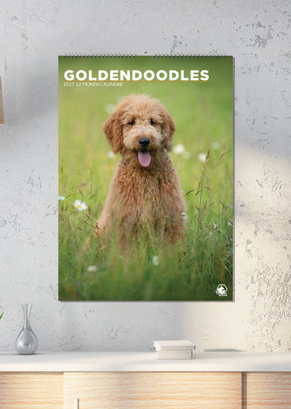 Goldendoodles - A3 Calendar 2027
