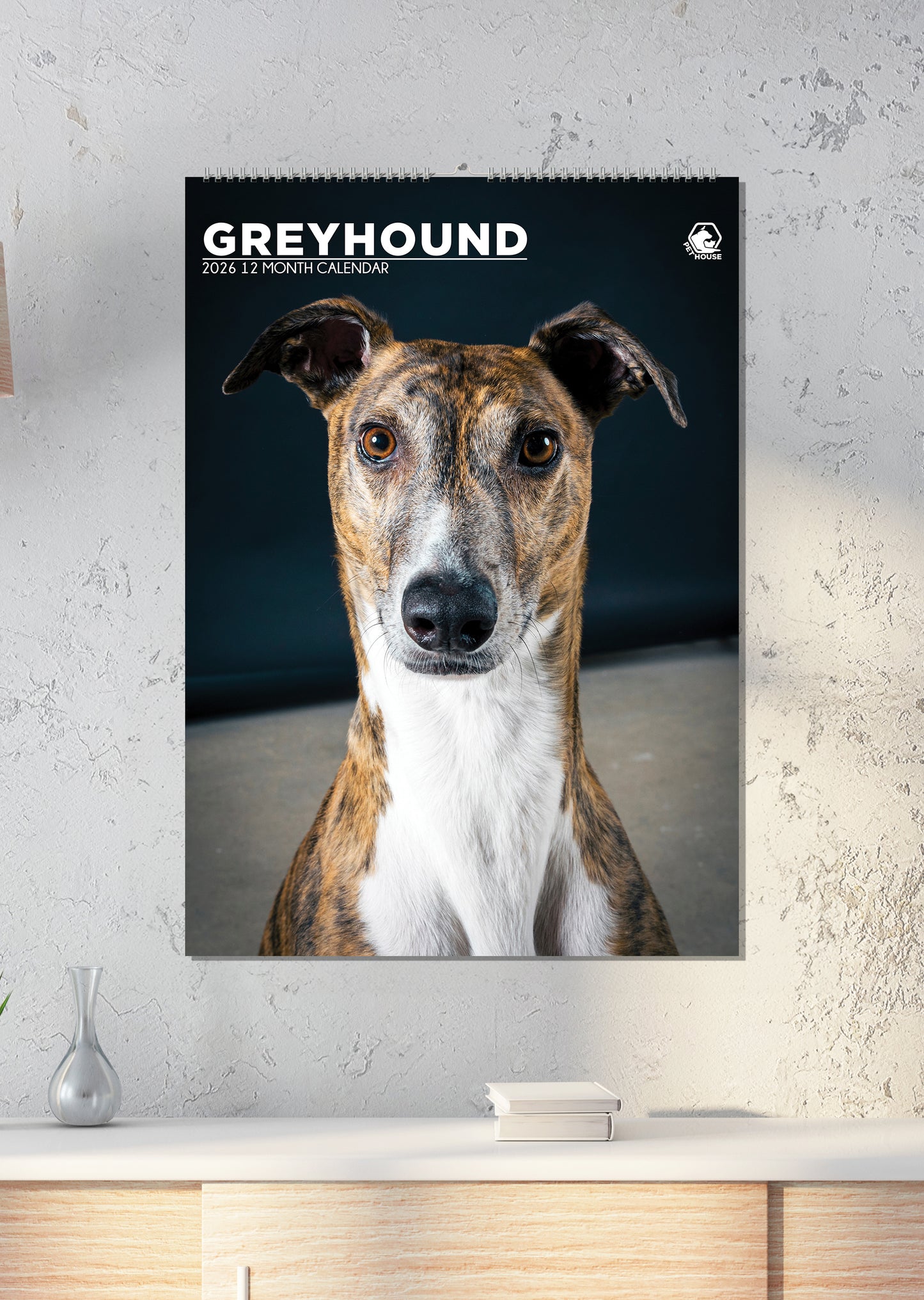 Greyhound - A3 Calendar 2026