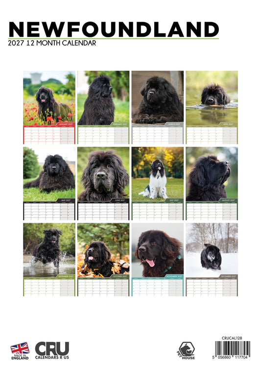 Newfoundland - A3 Calendar 2027