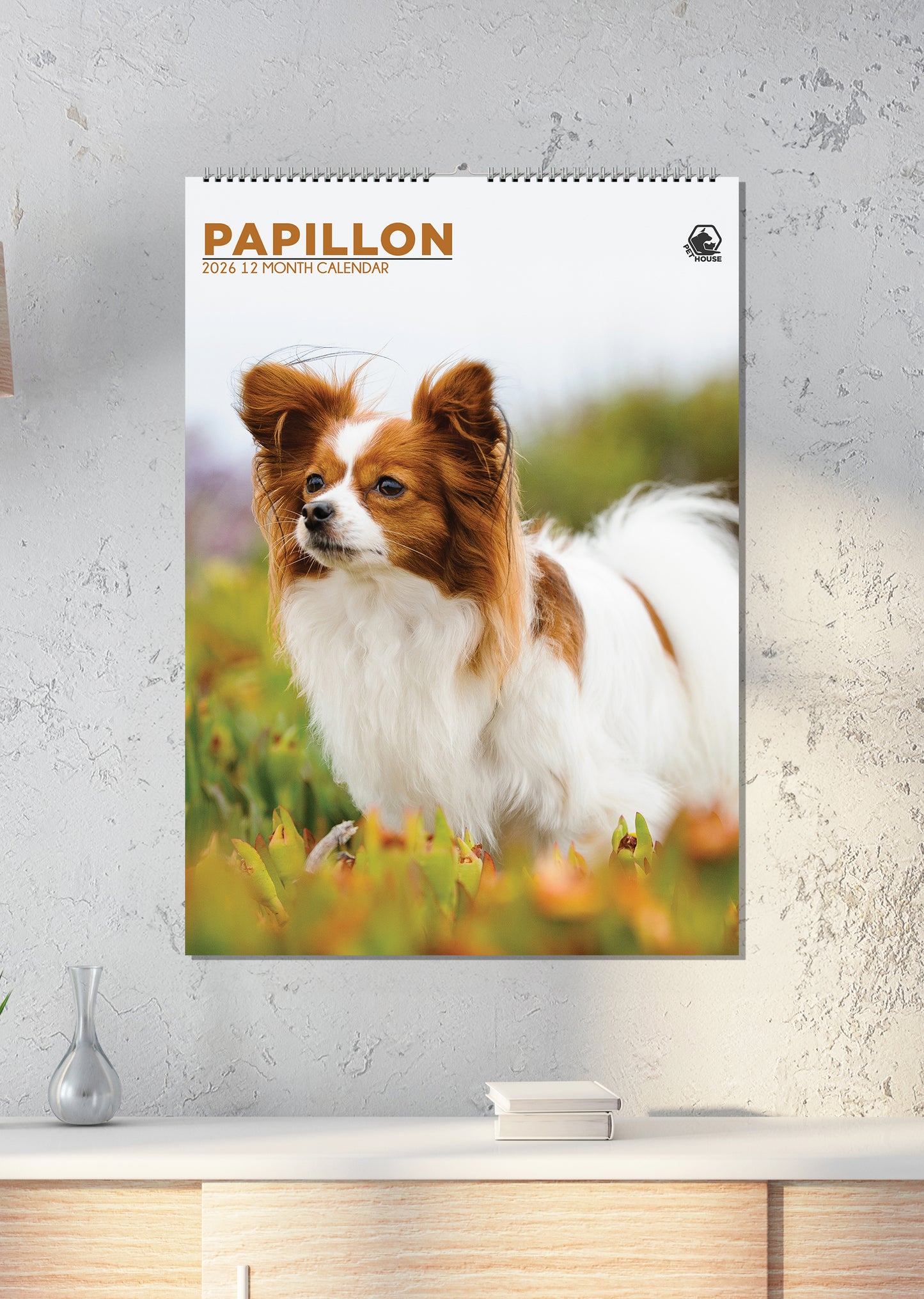 Papillon - A3 Calendar 2026