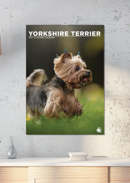 Yorkshire Terrier - A3 Calendar 2027