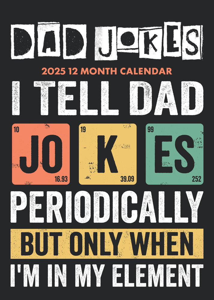 Dad Jokes Calendar 2025 CalendarsRus