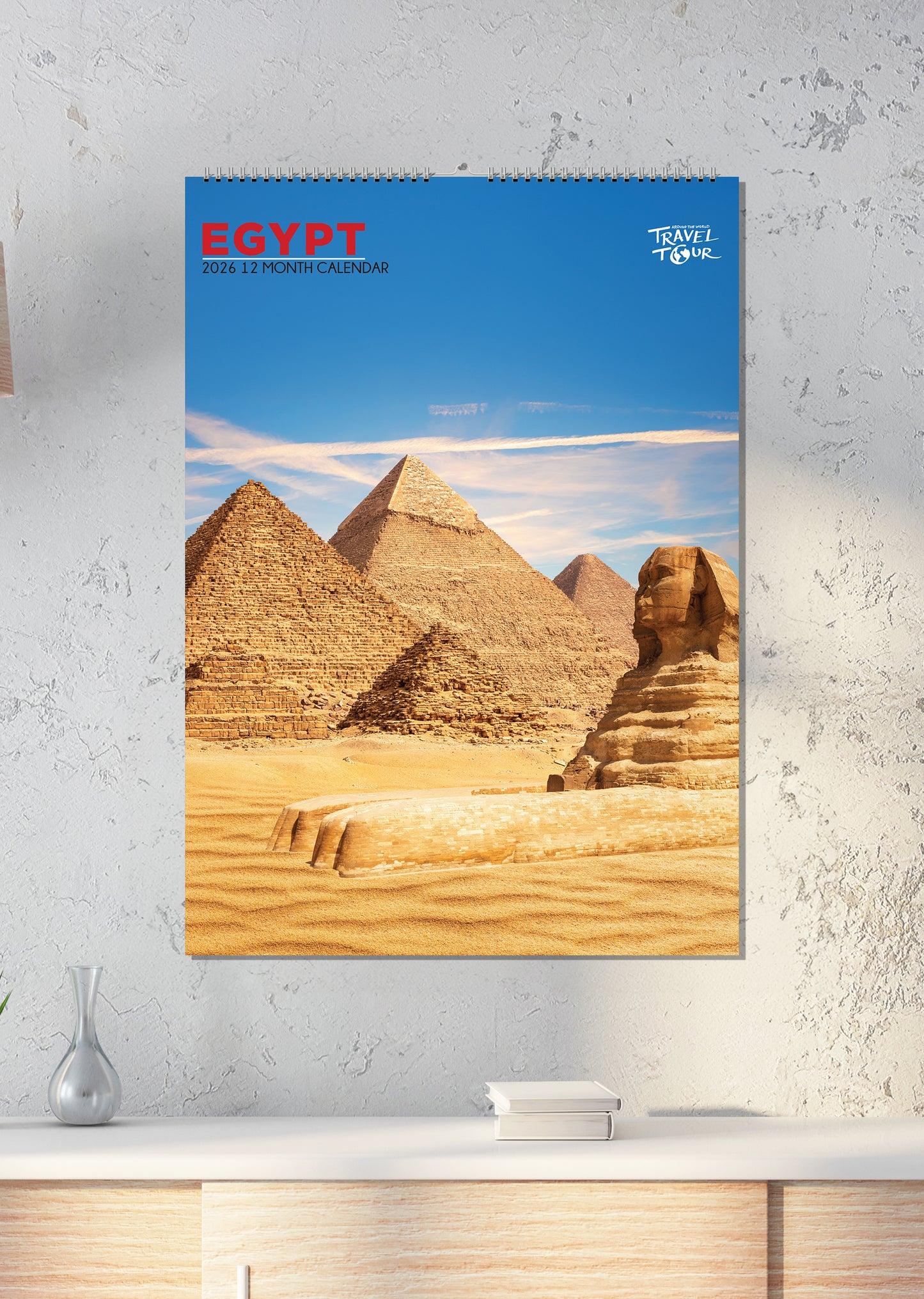 Egypt - A3 Calendar 2026
