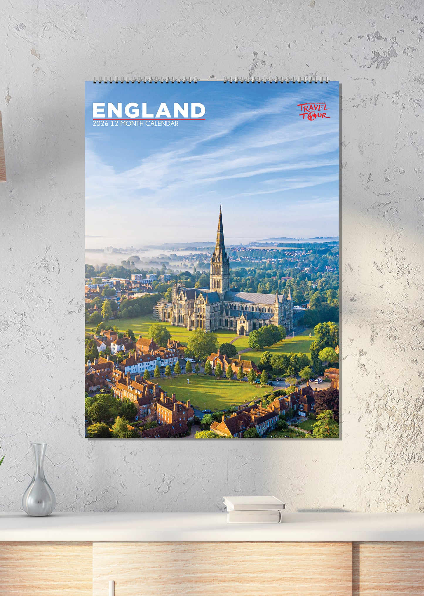 England - A3 Calendar 2026