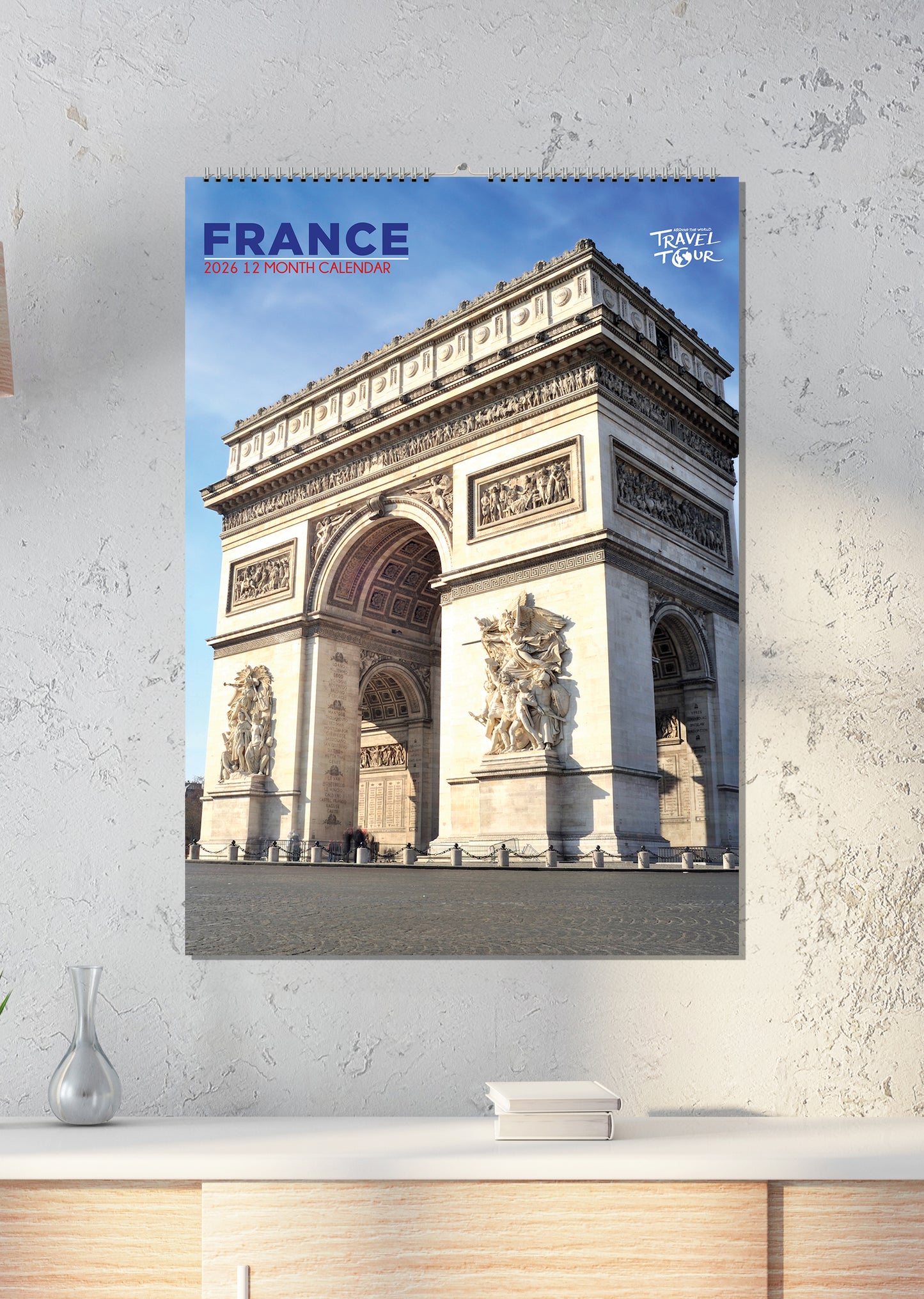 France - A3 Calendar 2026