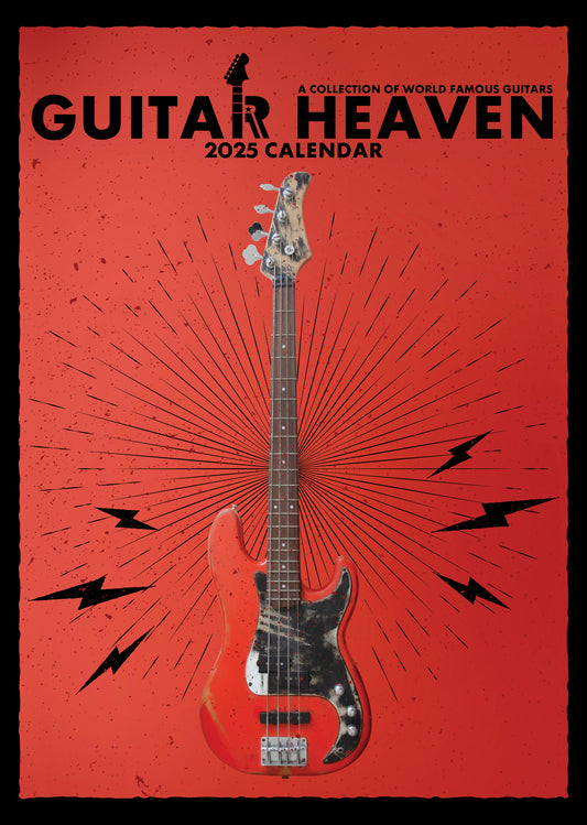 Guitars Calendar 2025