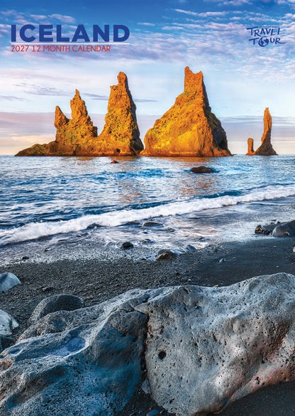Iceland - A3 Calendar 2026