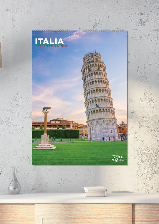 Italia - A3 Calendar 2027