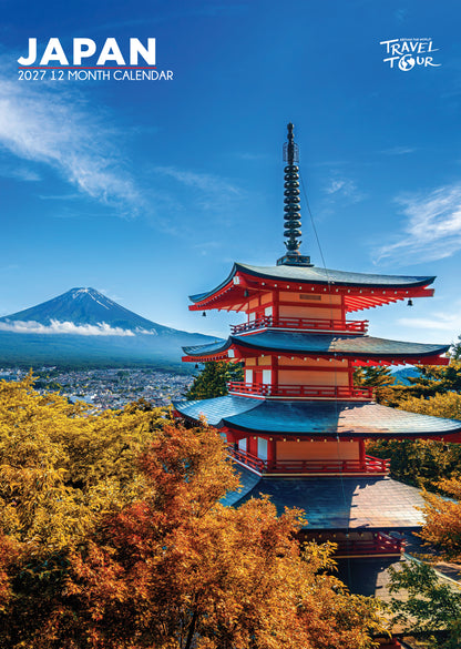 Japan - A3 Calendar 2027