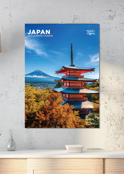 Japan - A3 Calendar 2027