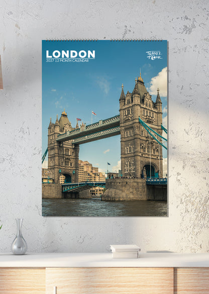 London - A3 Calendar 2027
