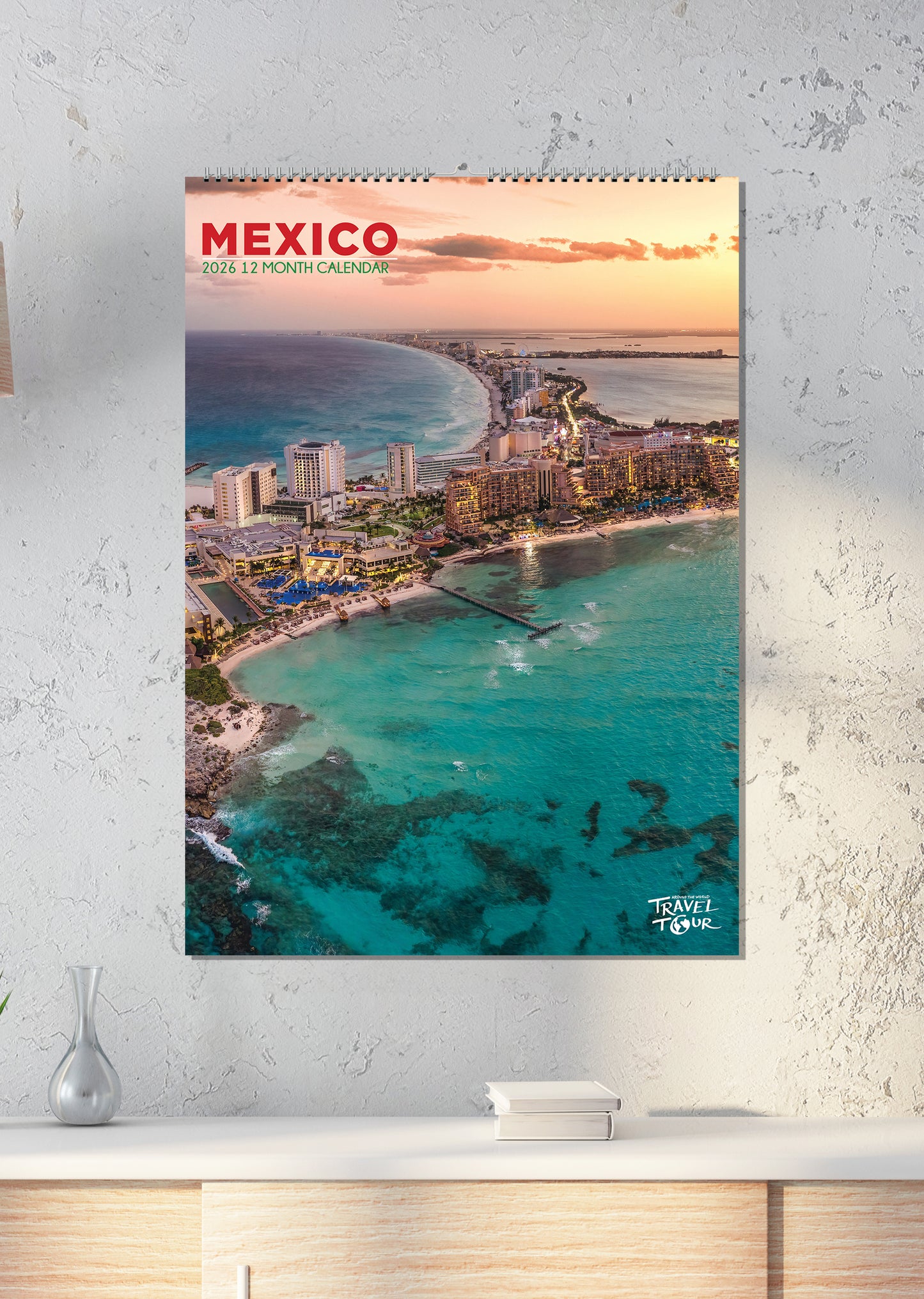Mexico - A3 Calendar 2026