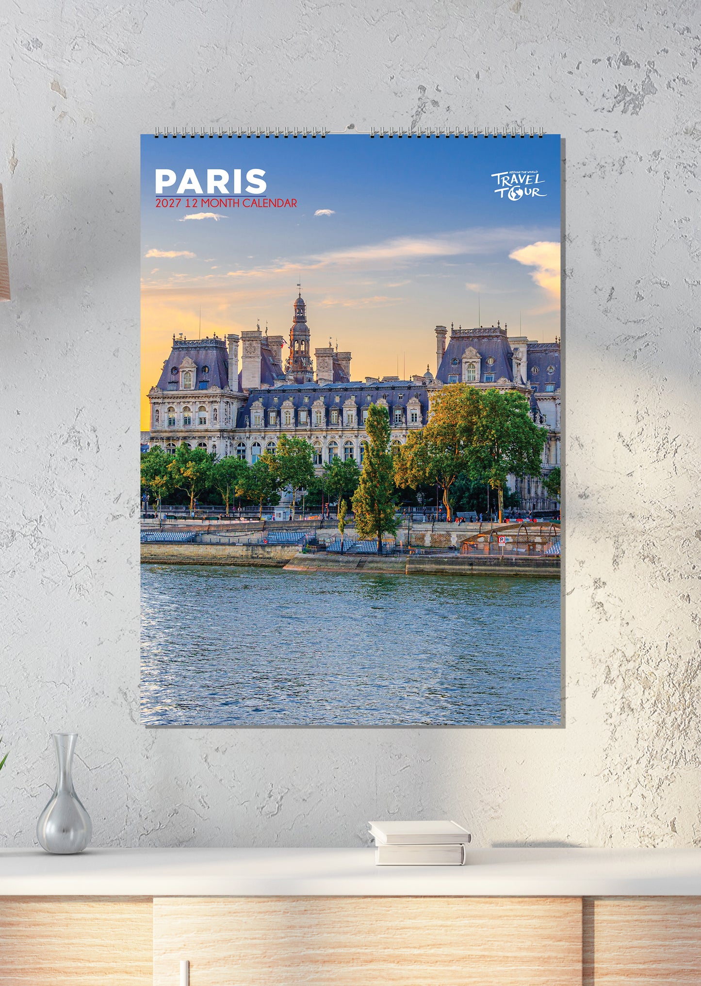 Paris - A3 Calendar 2027