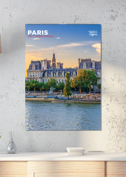 Paris - A3 Calendar 2027