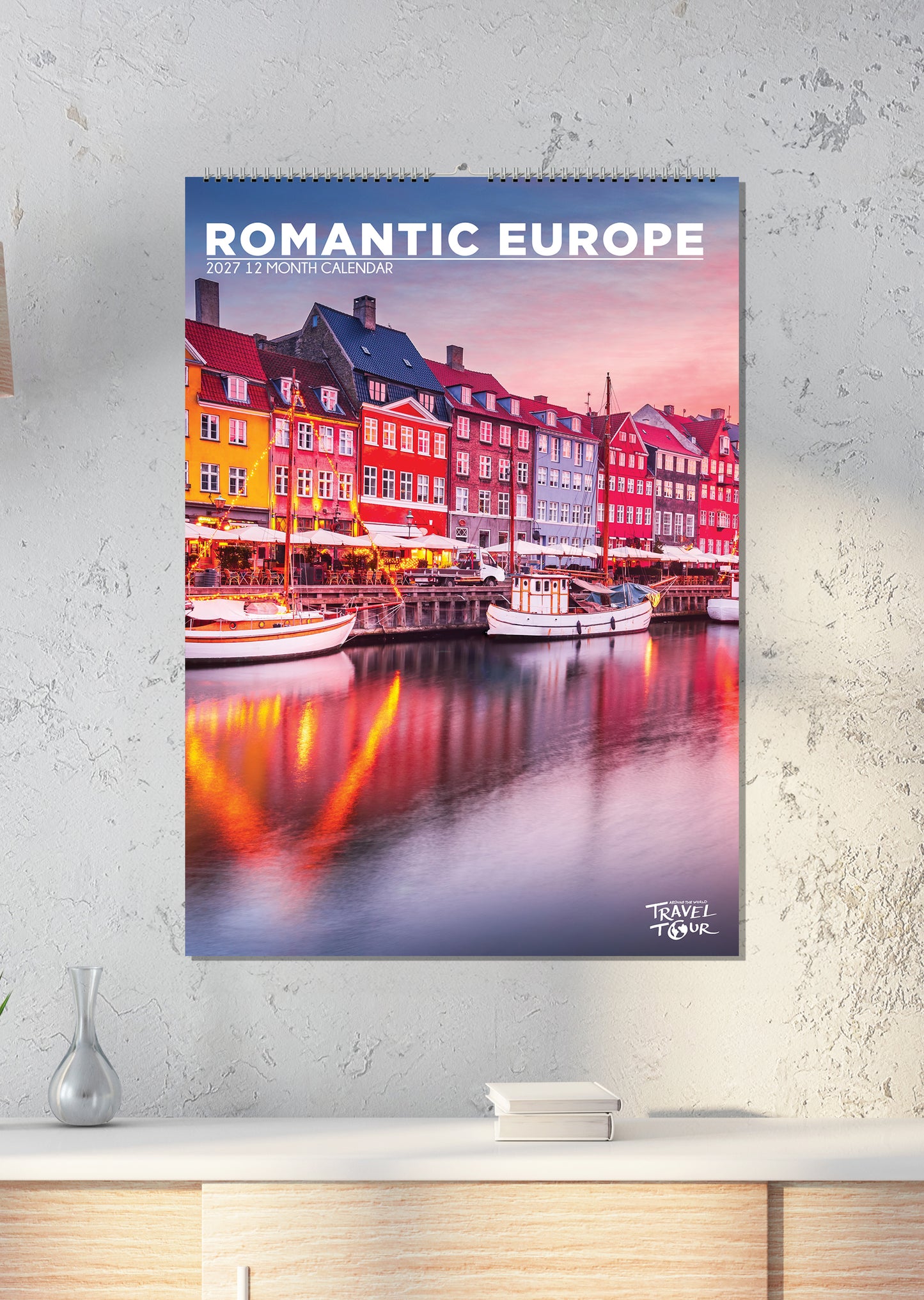 Romantic Europe - A3 Calendar 2027