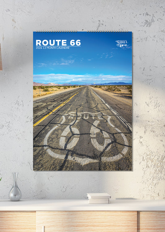 Route 66 - A3 Calendar 2026