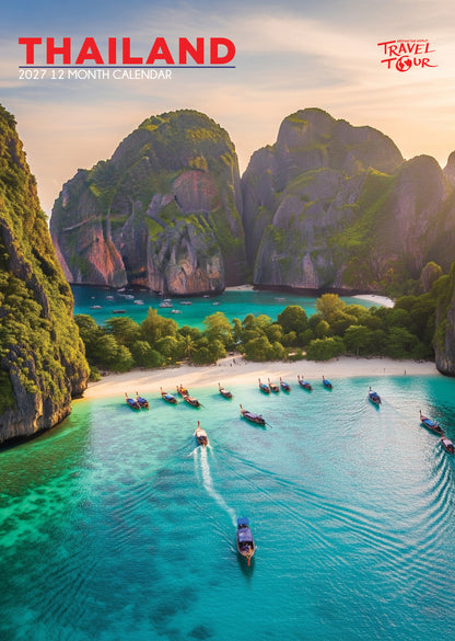 Thailand - A3 Calendar 2027