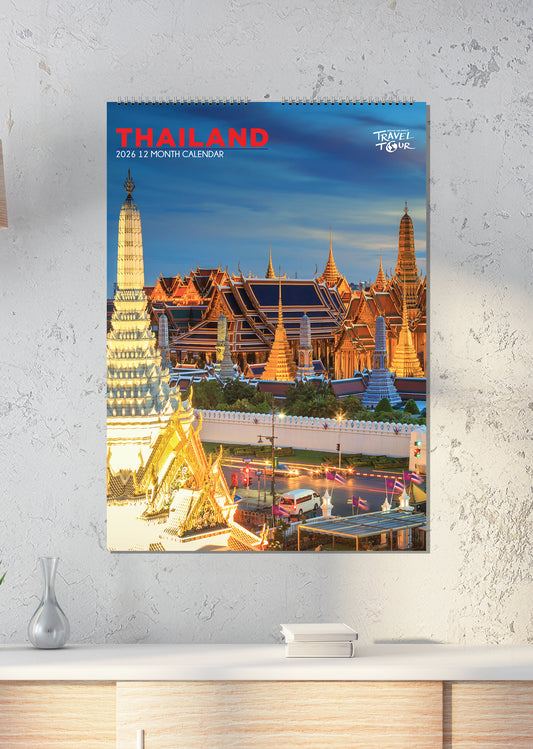 Thailand - A3 Calendar 2026
