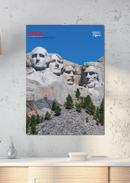 USA - A3 Calendar 2027