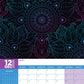 Magnificent Mandalas Calendar 2025