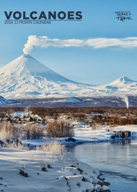 Volcanos - A3 Calendar 2026