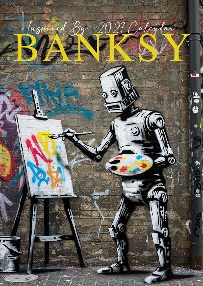 Banksy Calendar - A3 Calendar 2027