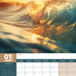 Ocean View Calendar 2025