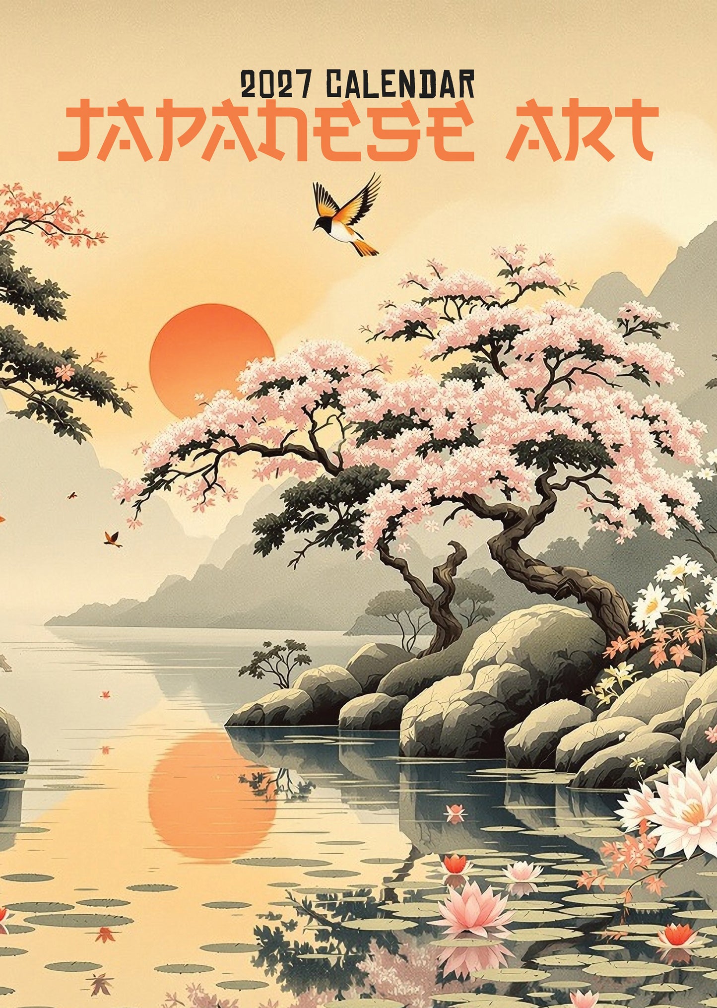 Japanese Art - A3 Calendar 2027