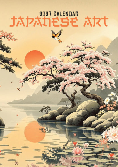 Japanese Art - A3 Calendar 2027