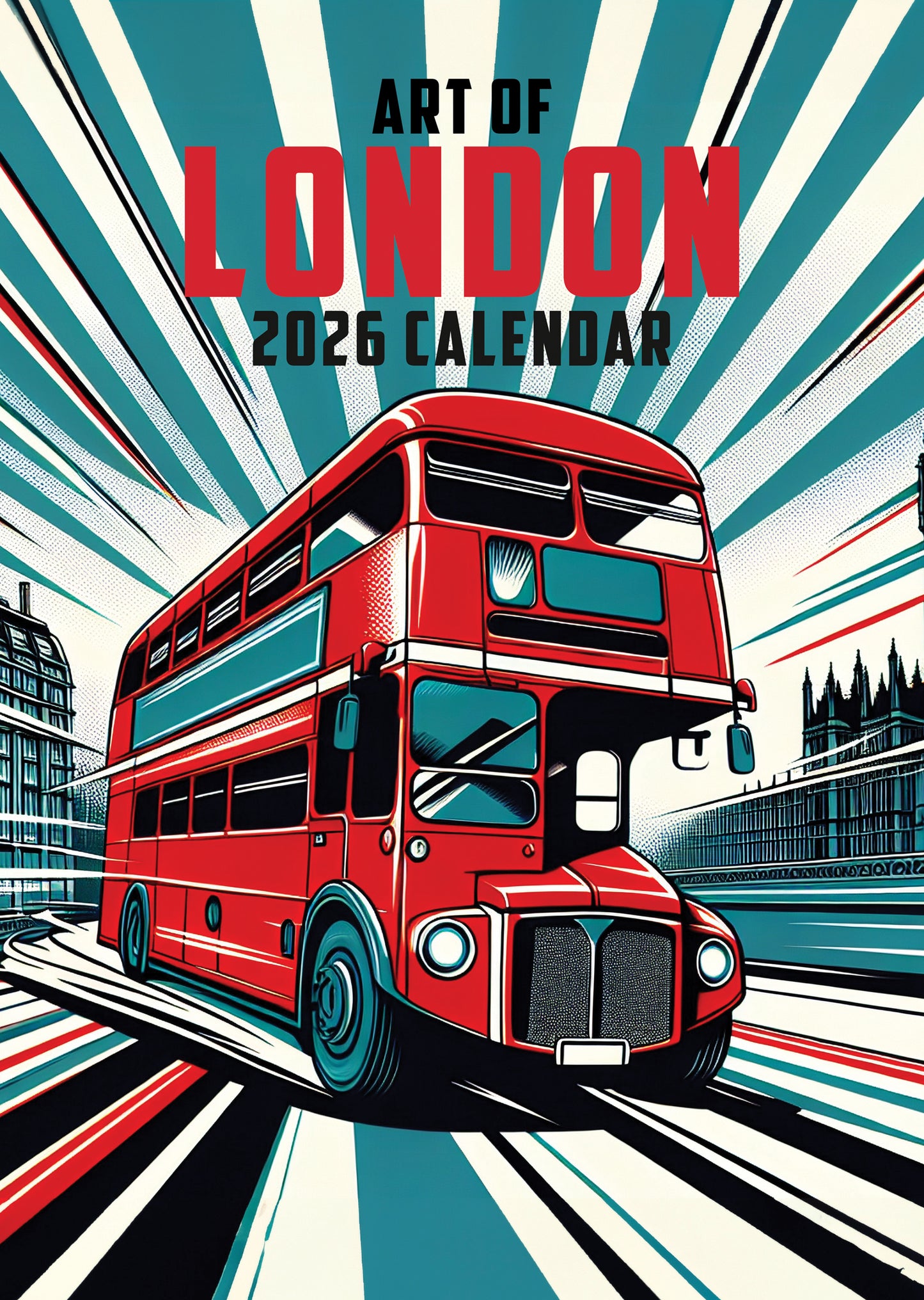 Art Of London - A3 Calendar 2026