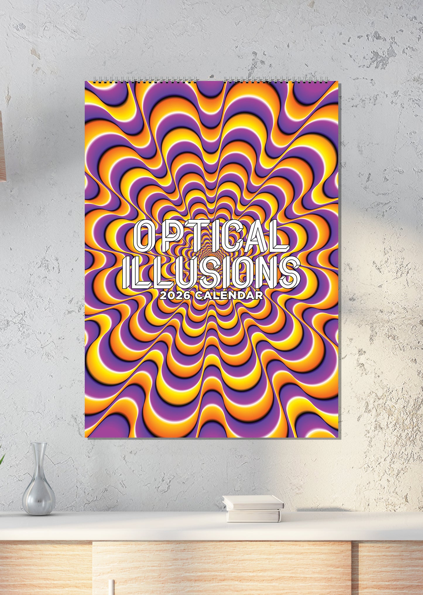 Optical Illusions - A3 Calendar 2026